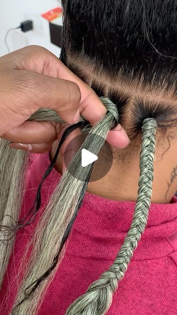 Braids Boxbraids, Mini Tutorial, Micro Braids, Jumbo Braids, Braids For Black Women, Box Braids, Braided Hairstyles, Black Women, Braids