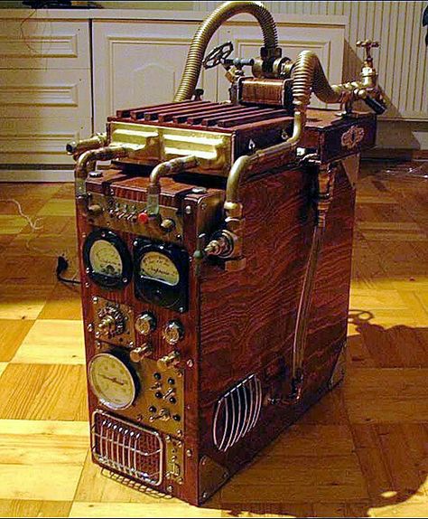 Steampunk Computer, Steampunk Architecture, Custom Computer Case, Custom Computers, Steampunk Shop, Pc Tower, Steampunk Stuff, Steampunk Furniture, Steampunk Gadgets