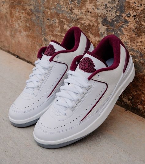 Air Jordan 2 Retro Low "Cherrywood" now available online Air Jordan 2 Retro Low, Air Jordan 2 Retro, Air Jordan 2, Jordan 2, Sneaker Release, New Sneakers, Air Jordan, Air Jordans, Jordan