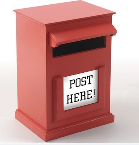 Post Box Craft, Katie Morag, Girls Valentines Boxes, Grease Party, Visual Timetable, Santa Mailbox, School Display, Wood Props, Community Helpers Preschool