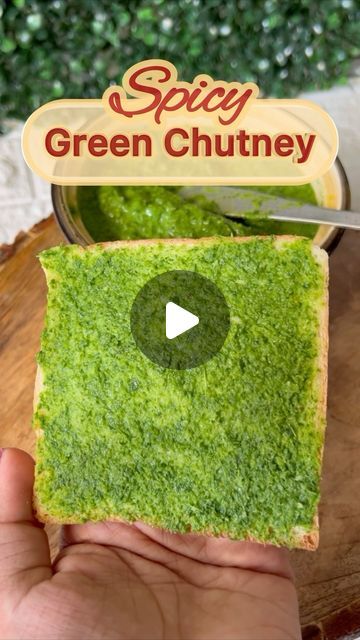 🧿Foodaffairs_by_dipika🧿 on Instagram: "Spicy Green Chutney (Coriander Chutney):
15 green chillies 
1/4 cup Sev
Salt to taste
1 tsp Black salt
2 tbsp Lemon juice
1 big bowl Coriander with stems
10 to 12 mints leaves 
8 to 10 Ice cubes
*To keep Green colour of chutney use Ice cubes instead of water.
*Do not use more Mint leaves, it will taste bitter after sometime.
.
.
.
#greenchutney #coriander #corianderchutney #corianderleaves #freshchutneys #freshlymade #storeit #indiancuisine #indianchutney #chutneyrecipe #harichutney #spicy #spicychutney #mintchutney #food #foodpics #greencolor #greencolor #paratha #indiansnack #sandwichchutney #sandwich #sandwiches #sandwichrecipe #recipes #dailyrecipes #dip #starter #foodaffairsbydipika" Sandwich Chutney Recipe, Mint Chutney Recipe, Schezwan Chutney, Green Chutney Recipe, Coriander Chutney, Mint Chutney, Green Chutney, Black Salt, Coriander Leaves