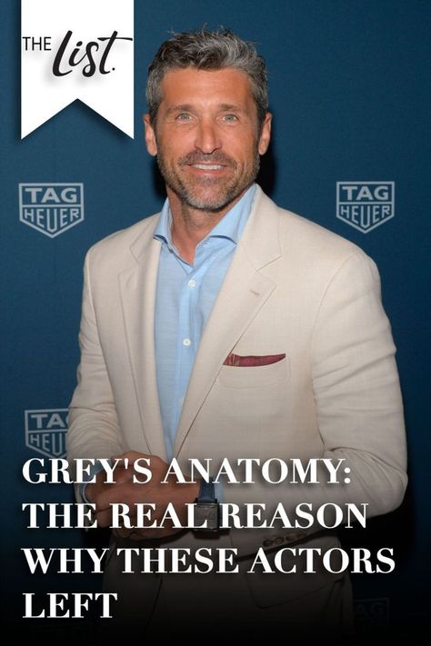 Viewers have seen a lot of their favorite doctors come and go — some in Grey's Anatomy's most heartbreaking moments — and the reasons why the cast members themselves have left are always interesting. Whether it's because of a change in direction for the show's plot or behind-the-scenes drama, there's a story behind each actor's departure. Here are the real reasons why these stars left Grey's Anatomy. #GreysAnatomy #tvshow #acting #celebrities Greys Anatomy Actors, Grey's Anatomy Doctors, Greys Anatomy Cast, Grey's Anatomy, The Cast, Reason Why, Greys Anatomy, Main Characters, The List