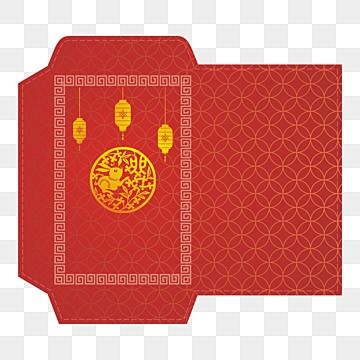 Red Envelope Template, Chinese Envelope, Rabbit Template, Red Packet, Golden Pattern, Latest Design Trends, Year Of The Tiger, Year Of The Rabbit