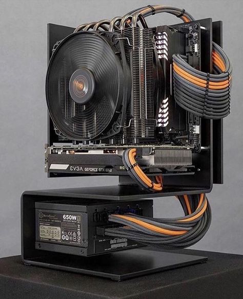 Who needs a case? https://ift.tt/2ATDD8u Check out Mystikz Gaming https://ift.tt/2tVNFmJ Diy Computer Case, Diy Pc Case, Custom Computer Case, Diy Pc, Build A Pc, Computer Gaming Room, Gaming Pc Build, Computer Desk Setup, Computer Build