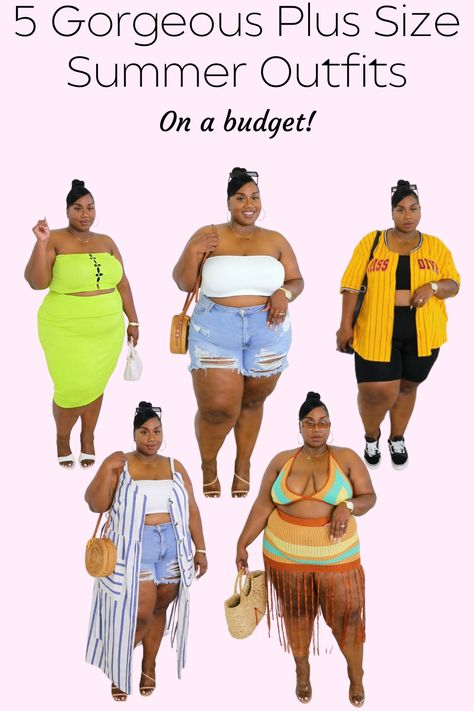 plus size summer outfits on a budget, affordable plus size summer outfits Plus Size Summer Outfit Ideas, Outfits On A Budget, Plus Size Summer Outfits Big Stomach, Big Stomach, Neon Skirt, Plus Size Summer Outfits, Plus Size Summer Outfit, Maxi Cardigan, Summer Outfit Ideas