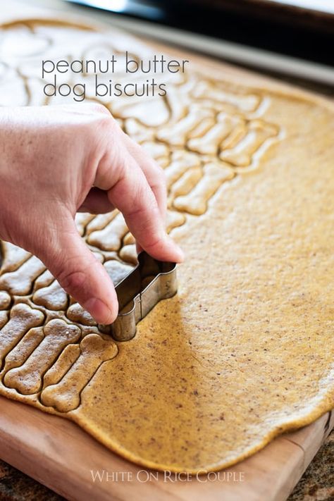 Best Dog Treat Biscuits Recipe Ever-Easy Healthy with Ground Flax Seed Best Dog Biscuit Recipe, Peanut Butter Dog Biscuits, Homemade Dog Cookies, Animal Treats, Best Treats For Dogs, Dog Biscuit Recipes, Doggy Treats, Dog Food Treats, Easy Dog Treats