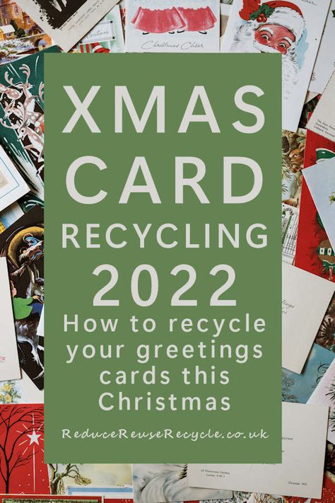 Christmas Card Recycling 2022 Recycle Christmas Cards Ideas, Recycled Christmas Cards Upcycling, Recycling Christmas Cards, Recycled Christmas Cards, Recycle Christmas Cards, Send Christmas Cards, Charity Christmas Cards, How To Recycle, About Christmas