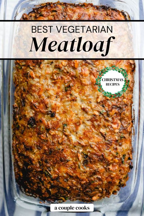 Vegetarian Meatloaf, Favorite Dinner, Recipe Vegetarian, Vegetarian Main Dishes, Dinner Party Recipes, Meatloaf Recipe, Tasty Vegetarian Recipes, Vegetarian Dinners, Vegetarian Recipes Dinner