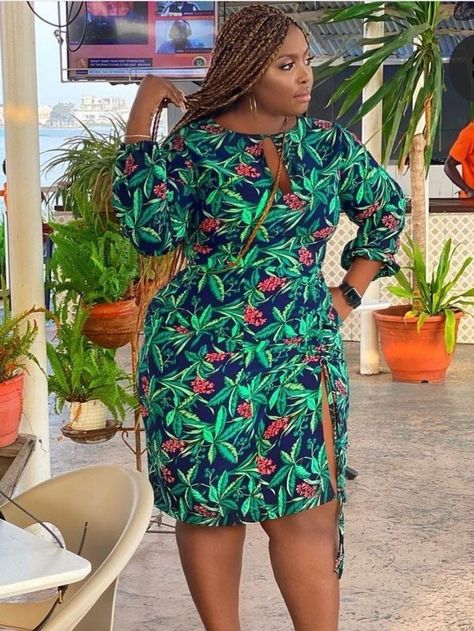 Crepe Short Gown Style In Nigeria, Ankara Styles For Plus Size Ladies, Simple Chiffon Short Gown Styles, Short Gowns Classy English, Crepe Material Short Gown Styles, Simple Chiffon Short Gowns, African Dress For Ladies, Short Gowns Classy, Crepe Dresses