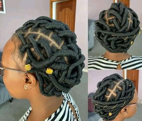 Kiko Hairstyle With Wool, Loose Braids Hairstyles, Hairstyles With Wool, Thread Hairstyles, Threading Hairstyles, Braids In Hair, Locs Styling, Wool Braids, Wool Hairstyles