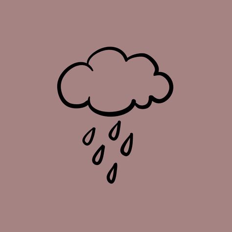 Simple Rain Cloud Tattoo, Tiny Rain Cloud Tattoo, Rain Cloud Drawing, Raincloud Tattoo, Rain Tattoo Ideas, Rain Cloud Tattoos, Rain Tattoo, Umbrella Tattoo, Cloud Tattoo