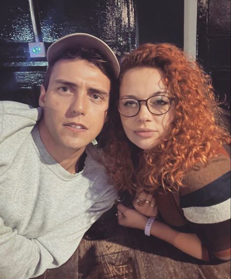 Carrie Hope Fletcher And Jamie Muscato, Jamie Muscato, Carrie Hope Fletcher, Meant To Be Yours, Musical Theatre, Pop Culture, Heathers, Carry On, It Cast