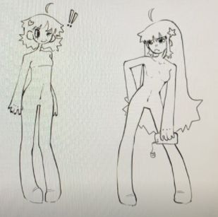 Funky Body Drawings, Cartoon Art Styles Anatomy, Simple Pose Ideas Drawing, 2000s Anime Body Tutorial, Alt Base Drawings, Alt Drawing Body Base, Emo Poses Drawing, Simple Artstyle Tutorial, Grunge Art Sketches Tutorial