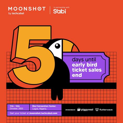 Early Bird Ticket Design, Event Countdown Poster Design, Discount Graphic Design, Countdown Flyer Design, Countdown Poster Design, Tickets Design, Discount Poster, Countdown Design, Event Countdown