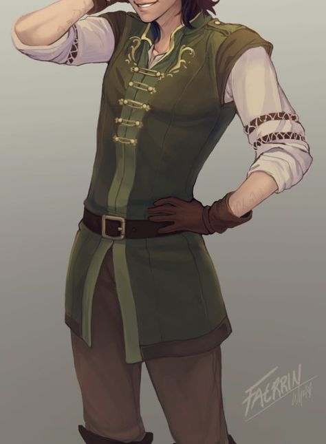 Male Fantasy Clothing Design, Male Fantasy Clothing, Male Elf, Vestidos Anime, Medieval Clothes, Elf Clothes, Adventure Outfit, Medieval Clothing, Fantasy Male