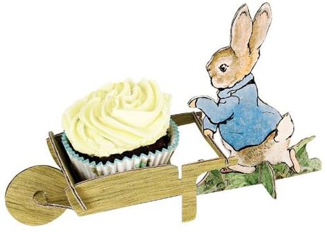 Meri Meri- Peter Rabbit Cupcake Holders, 8-Pack: Amazon.ca: Home & Kitchen Rabbit Cupcakes, Cupcake Holders, Rabbit Names, Food Decorating, Peter Rabbit Birthday, Rabbit Birthday, Peter Rabbit Party, Cake Holder, Cupcake Holder