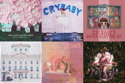 https://pbs.twimg.com/media/FpnmatBWAAU5JGb?format=jpg&name=large Melanie Martinez Album Cover, Melanie Martinez Dollhouse, Album Cover Poster, Red Baby, Miniature Art, Melanie Martinez, After School, Poster Making, Album Covers