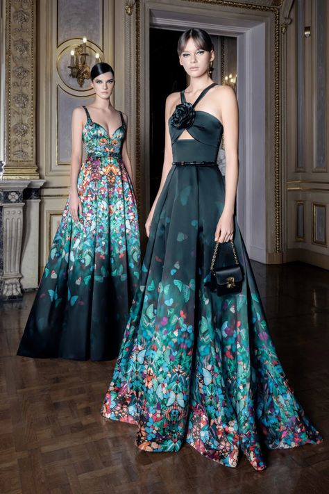 Zuhair Murad Pre-Fall 2024 [PHOTOS] Zuhair Murad Dresses, Zuhair Murad Haute Couture, Full Length Gowns, Zuhair Murad, Print Trends, Fall 2024, Couture Collection, Pre Fall, Glamorous Evening Gowns