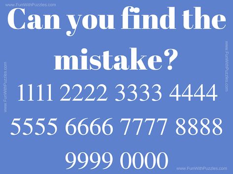 It is a picture puzzle to test your visual IQ. In this your challenge is find the mistake in the given puzzle image. Iq Test For Kids, Word Puzzles Brain Teasers, Fun Puzzles Brain Teasers, Find The Mistake, Iq Quizzes, Visual Puzzles, Iq Test Questions, Puzzle Quotes, Test Your Iq