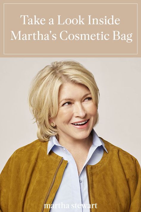 Martha Stewart shares what beauty essentials she keeps in her cosmetic bag and why she likes each product so much. Click here to see inside her makeup bag along with her favorite beauty must-haves. #marthastewart #lifestyle #beautytips Flawless Beauty, Clean Dishwasher, Cosmetic Case, Beauty Essentials, Martha Stewart, Beauty Routines, Makeup Ideas, Glowing Skin, Cleaning Hacks