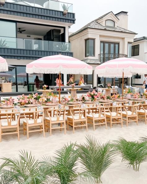 Had so much fun coordinating and designing this chic tropical bridal shower for 25 ladies. Can’t get much better than this beach front setting and delicious catered lunch from @forkknifeandspoons. The Custom cookie favors were a yummy treat for all the girls to take home. #tropicalchic #bridalshower #chictropicalflowers Hawaii Bachelorette Party, Hawaii Bachelorette, Lunch Catering, Tropical Bridal Showers, Tropical Bridal, Custom Cookie, Cookie Favors, Custom Cookies, Tropical Flowers