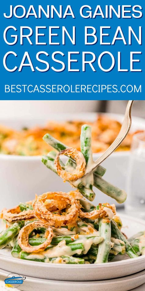 Joanna Gaines Green Bean Casserole Scratch Green Bean Casserole, Green Bean Casserole From Scratch, Veggie Casseroles, Fresh Green Bean Casserole, Creamy Green Beans, Best Green Bean Casserole, The Best Green Beans, Greenbean Casserole Recipe, Scrumptious Food