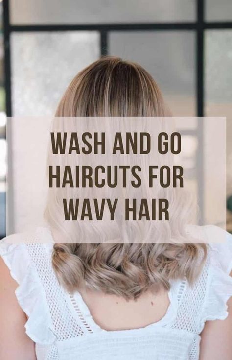 20 Best Low Maintenance Haircuts for Wavy Hair Haircut For Thick Wavy Hair For Women, Haircuts For Wavy Thick Hair Medium, Low Maintenance Haircut Wavy Hair, Haircut To Enhance Wavy Hair, Low Maintenance Haircuts For Wavy Hair, Growing Out Wavy Hair, Wash And Go Haircut Wavy, Best Hairstyles For Thick Wavy Hair, Easy To Care For Haircut