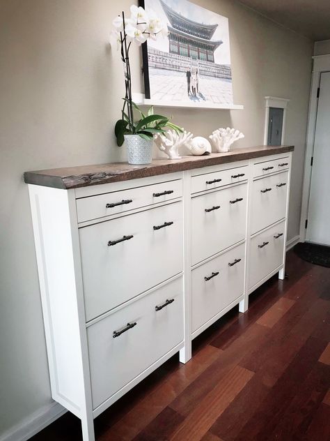 Ikea Hemnes Shoe Cabinet Hack, Hemnes Shoe Cabinet Hack, Ikea Hemnes Shoe, Shoe Cabinet Hack, Cabinet Hacks, Hemnes Ikea, Ikea Hemnes Shoe Cabinet, Ikea Closet Hack, Amazing Ikea Hacks