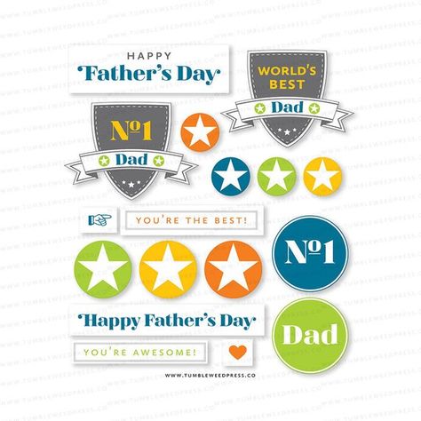 Father's Day Cake Topper Printable, Father's Day Cake Topper, Printable Cake Toppers, Recipe Binder Printables, Father's Day Cake, Father's Day Printable, Recipe Book Diy, Cake Topper Printable, Fathers Day Cake