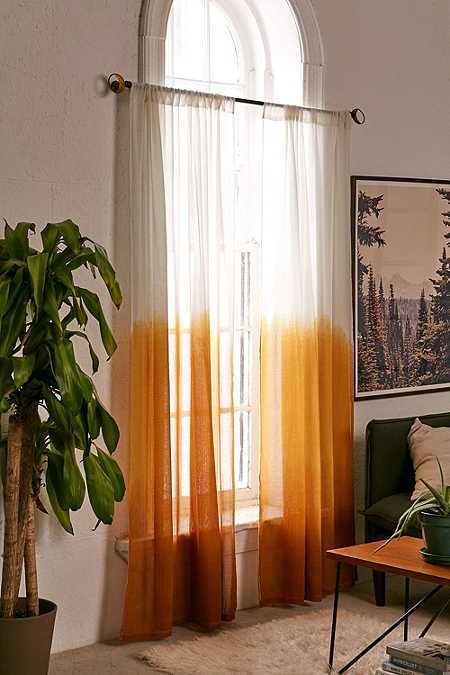 Dip Dye Curtains, Hippy Bedroom, Dye Curtains, Urban Outfitters Curtains, Ombre Curtains, Dining Room Curtains, Bohemian Curtains, Boho Curtains, Home Decor Sale