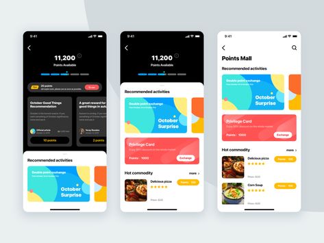 Reward Points System by Anki on Dribbble Ui Ux App, Loyalty Rewards, Reward System, Mobile Banking, Mobile App Ui, Saint Charles, Show And Tell, New Media, App Design