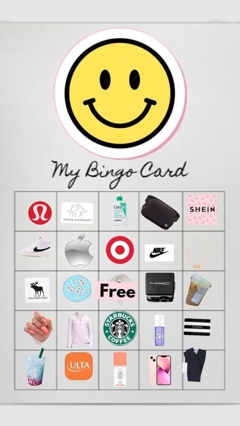 #bingo! #game #what do you have? #loveit #fun #preppy #entertainment Birthday Game Ideas, Preppy Bingo, Preppy Birthday, Game Ideas, Birthday Games, Bingo Cards, Starbucks Coffee, Bingo, Sephora