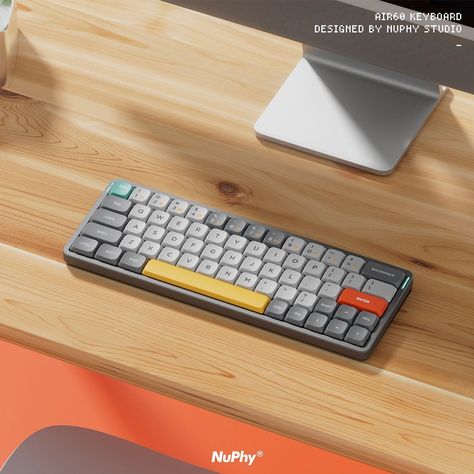 NuPhy® Studio | Only Account (@nuphy.studio) posted on Instagram • Apr 4, 2022 at 12:00pm UTC Nuphy Keyboard, Diy Mechanical Keyboard, Computer Desks For Home, Computer Desk Setup, Computer Desks, Desk Setups, Computer Setup, Desk Set, Room Setup