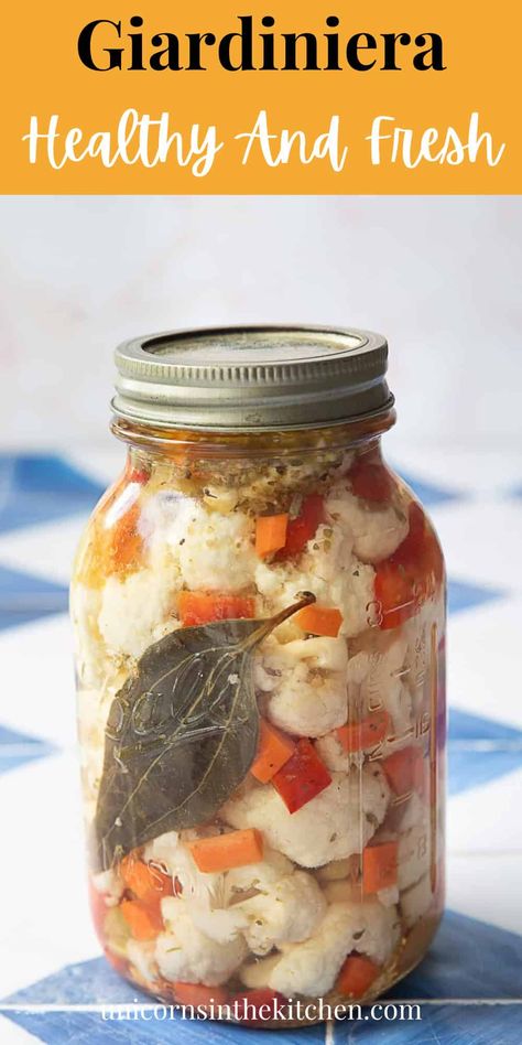 Homemade Giardiniera Recipe (Italian Pickled Vegetables) Homemade Giardiniera Recipe, Fall Rolls, Easy Pumpkin Cake, Giardiniera Recipe, Moist Pumpkin Cake, Pumpkin Cake Recipe, Pumpkin Cake Easy, Pickled Vegetables Recipe, Fall Recipes Pumpkin