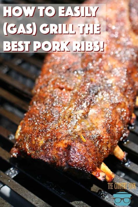 HOW TO GRILL THE BEST PORK RIBS (+Video) - main dishes #maindishes Pork Ribs Rub Recipe, Pork Ribs Rub, Pork Ribs On The Grill, Mop Sauce Recipe, Pork Rib Rub Recipe, Best Pork Ribs, Ribs Rub, Ribs On The Grill, Gas Grill Recipes