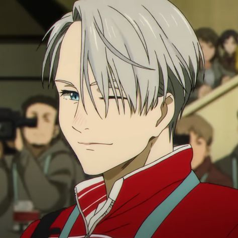 #VictorNikiforov #Victor #Nikiforov #YurionIce #anime #icon Russian Anime, Ice Icon, Victor Nikiforov, Russian Culture, My Precious, Book Art Diy, Yuri On Ice, Cute Anime Wallpaper, Anime Ships