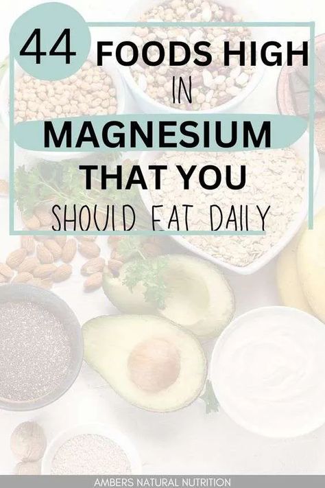 The following foods high in magnesium are nutrient-dense and essential for meeting your daily magnesium requirements. Magnesium deficiency is extremely common due to people eating diets full of refined carbohydrates that are magnesium deficient. It also strips this vital mineral from the body as it is required to metabolize the glucose found in carbohydrates. The following list of the top high-magnesium foods was formulated using nutritiondata.self.com and is based on a 100-gram serving: Low Thyroid Remedies, Magnesium Foods, Foods High In Magnesium, Thyroid Remedies, Magnesium Deficiency Symptoms, Wheat Bran, Low Magnesium, Magnesium Rich Foods, Low Thyroid