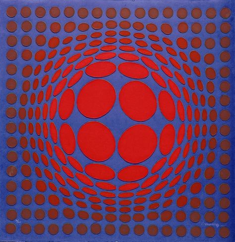 How Visionary Victor Vasarely Created the Op Art Movement Opt Art, Appropriation Art, Victor Vasarely, Art Optical, Architecture Design Sketch, Optical Art, Art Apps, Josef Albers, Minimalist Artwork