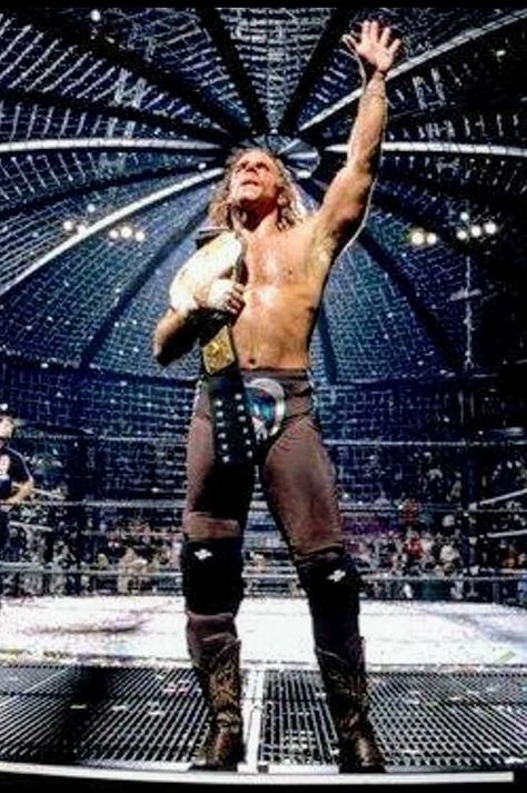 Shawn Michaels as World Heavyweight Champion 🏆 Wwe Shawn Michaels, Wwf Superstars, The Heartbreak Kid, Japanese Wrestling, Wwe Pictures, Wrestling Stars, Wwe Legends, Wwe Wallpapers, Wwe World