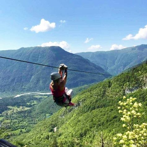 Flying between Rombon and Kanin mountains in the biggest zipline parks in Europe. Bovec, Slovenia Zipline Aesthetic, Bovec Slovenia, Underwater Mermaid, Bathroom Concepts, Brass Taps, Ocean Bathroom, Vision 2024, Bled Slovenia, Mermaid Bathroom