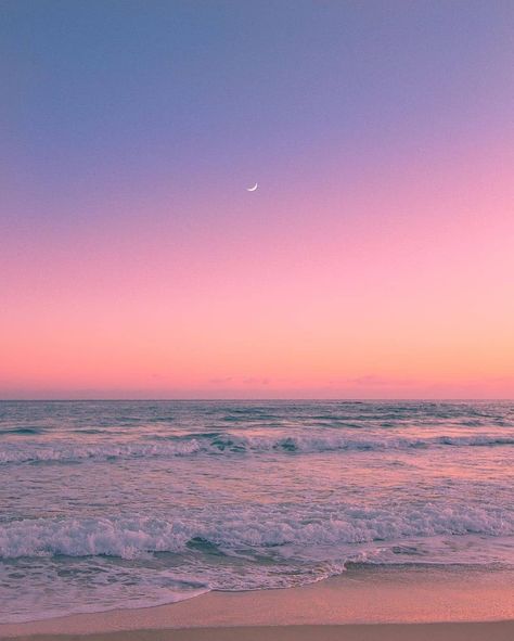 Pastel Sunset, Abstract Seascape, Pink Ocean, Pretty Landscapes, Ocean Wallpaper, Gorgeous Sunset, Pink Sunset, Sunset Wallpaper, Ocean Sunset