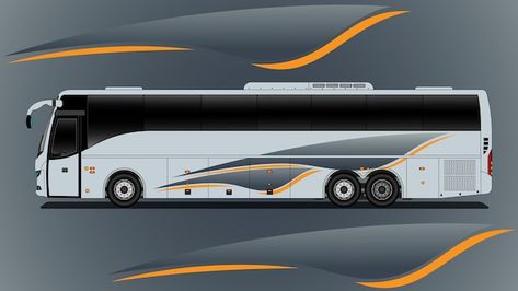 Bus Smilator, Bus Painting Design, Vector Bus, Bus Branding, Website Slider, Bus Design, Workout Beginner, Luxury Bus, Bus Line