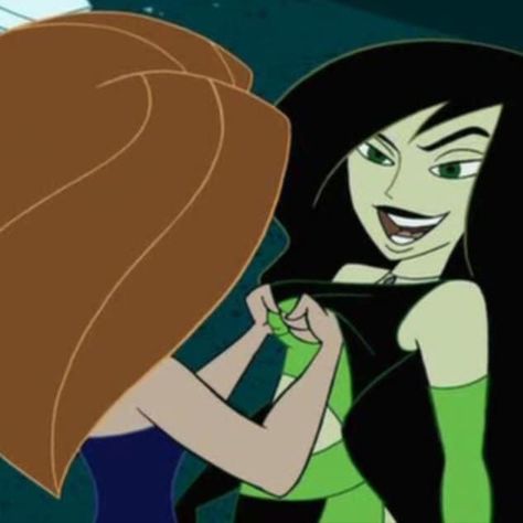 Kim X Shego, Aesthetic Cartoon, Japon Illustration, Kim Possible, Cartoon Icons, Cartoon Profile Pics, Girls Cartoon Art, Girl Gang, Cartoon Shows