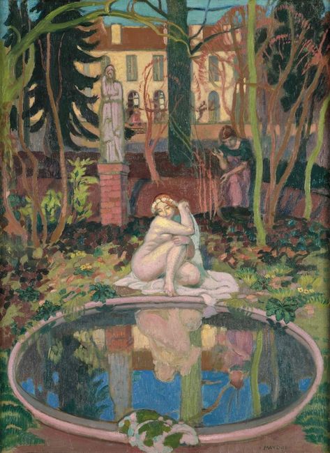 Maurice Denis, Academic Art, Post Impressionism, Post Impressionists, Naive Art, Ethereal Art, Traditional Paintings, Pics Art, Daily Art