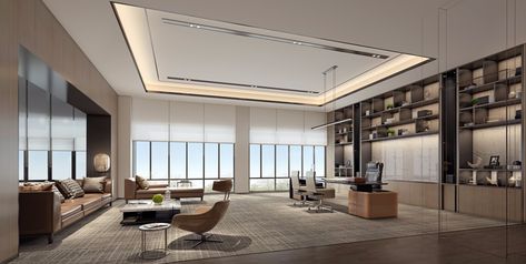 General Manager Office Design, Chairman Office, Manager Room, Luxury Office Furniture, Ceo Office, Japanese Interior Design, Club Office, Luxury Office, College Design