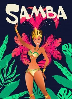 Carnival in Rio de Janeiro dancers Carnival In Rio, Caribbean Carnival Costumes, Carnival Dancers, Brazilian Samba, Samba Dance, Brazil Art, Brazil Carnival, Carnival Posters, Dancer Wear