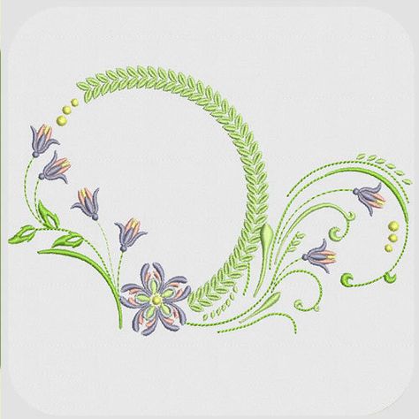 Fantasy Flower Frame - 5x7 Stitch Delight Stitch Delight, Flower Frame, Art Crafts, Galaxy Wallpaper, Pune, Hoop Wreath, All Design, Frame Design, Machine Embroidery Designs