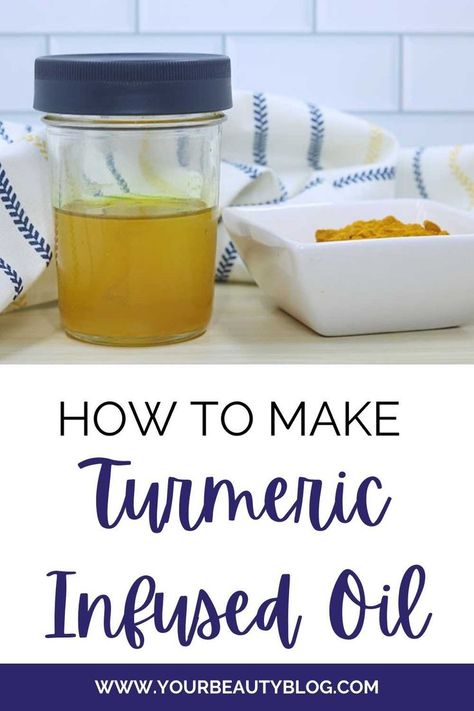 Tumeric Oil Recipes For Skin, Diy Turmeric Oil, Turmeric Oil Benefits, Face Oil Diy, Inflammation Juice, Apothecary Recipes, Body Oil Diy, Body Wash Recipe, Diy Hair Oil