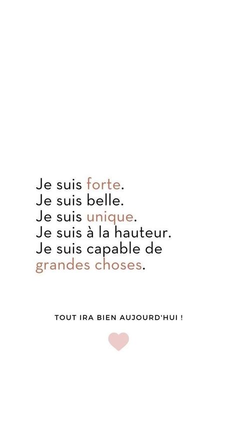 Phrase Motivation, Citation Positive, Message Positif, Miracle Morning, Citation Motivation, French Quotes, Positive Self Affirmations, Positive Mind, Burn Out