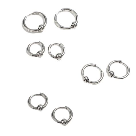 PRICES MAY VARY. Package Includes：You will get 4 pairs of different size small hoop earrings with 10mm/12mm/14mm/16mm. High-Quality Material: The hoop earrings for men are made of stainless steel, using electroplating and hand-polished processes, they will not fade, are safe to wear, suitable for sensitive skin, and will not feel uncomfortable when worn for a long time. Classic Ffashion Design: These stainless steel earrings adopt a simple and classic hoop design, small and exquisite, suitable f Hypoallergenic Small Hoop Stainless Steel Earrings, Small Hoop Stainless Steel Silver Earrings, Nickel-free Small Metal Hoop Earrings, Nickel-free Small Hoop Earrings In Surgical Steel, Nickel-free Small Stainless Steel Hoop Earrings, Small Silver Hoop Earrings, Mens Earrings Hoop, Cartilage Piercing, Stainless Steel Earrings